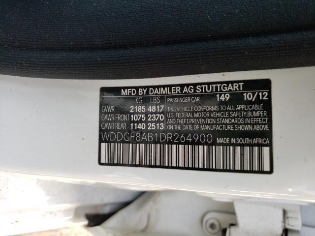 Photo 9 VIN: WDDGF8AB1DR264900 - MERCEDES-BENZ C 300 4MAT 