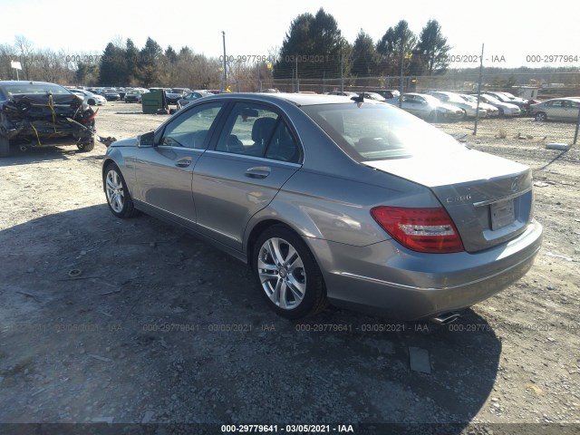 Photo 2 VIN: WDDGF8AB1EA893315 - MERCEDES-BENZ C-CLASS 