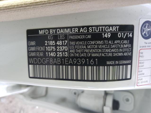 Photo 9 VIN: WDDGF8AB1EA939161 - MERCEDES-BENZ C 300 4MAT 