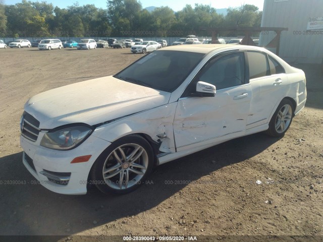 Photo 1 VIN: WDDGF8AB1EA959152 - MERCEDES-BENZ C-CLASS 