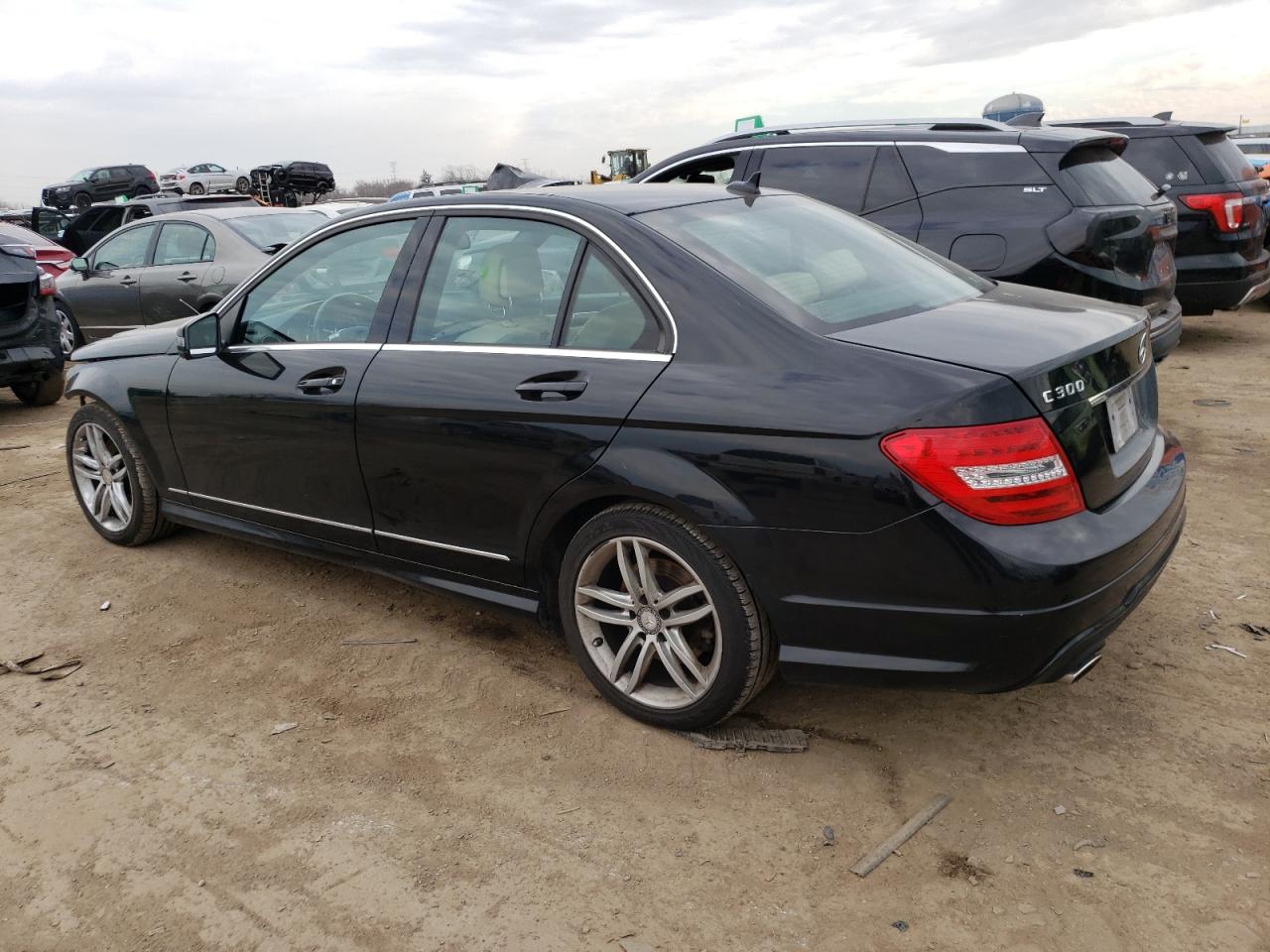 Photo 1 VIN: WDDGF8AB1ER302403 - MERCEDES-BENZ C-KLASSE 