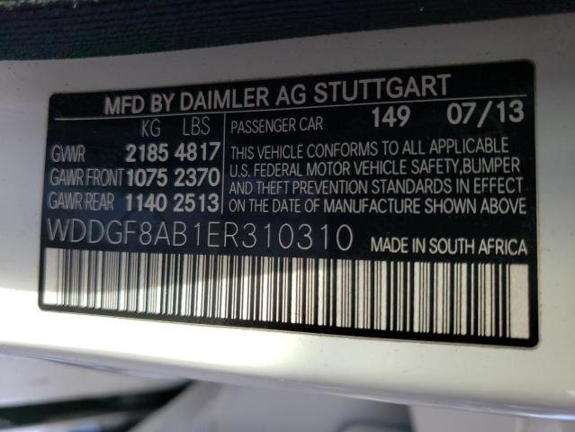 Photo 11 VIN: WDDGF8AB1ER310310 - MERCEDES-BENZ C 300 4MAT 