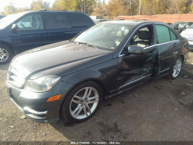 Photo 1 VIN: WDDGF8AB1ER311070 - MERCEDES-BENZ C-CLASS 