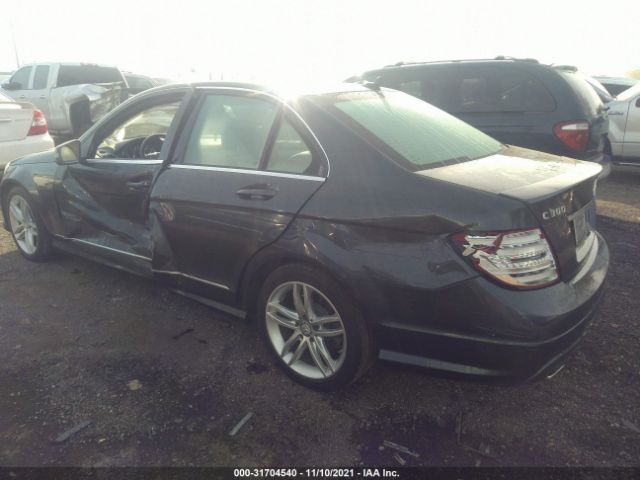 Photo 2 VIN: WDDGF8AB1ER311070 - MERCEDES-BENZ C-CLASS 