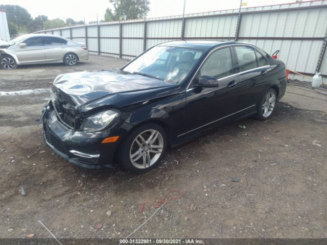 Photo 1 VIN: WDDGF8AB1ER320996 - MERCEDES-BENZ C-CLASS 