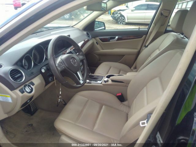 Photo 4 VIN: WDDGF8AB1ER320996 - MERCEDES-BENZ C-CLASS 