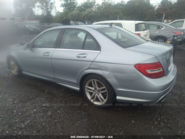 Photo 2 VIN: WDDGF8AB2DR260029 - MERCEDES-BENZ C-CLASS 