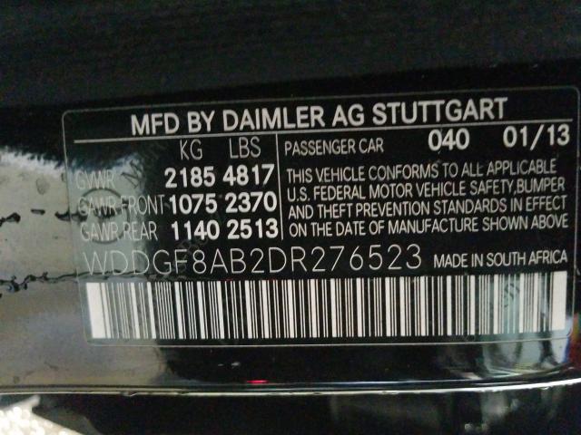 Photo 9 VIN: WDDGF8AB2DR276523 - MERCEDES-BENZ C 300 4MAT 