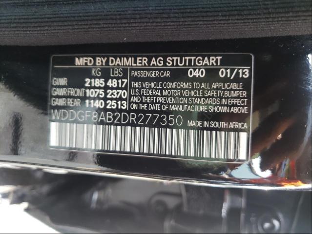 Photo 9 VIN: WDDGF8AB2DR277350 - MERCEDES-BENZ C 300 4MAT 