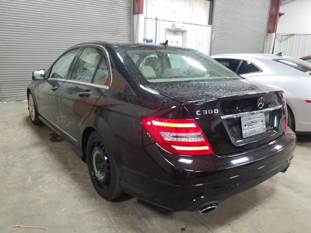 Photo 2 VIN: WDDGF8AB2DR279423 - MERCEDES-BENZ C 300 4MAT 