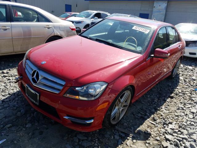 Photo 1 VIN: WDDGF8AB2DR287831 - MERCEDES-BENZ C 300 4MAT 