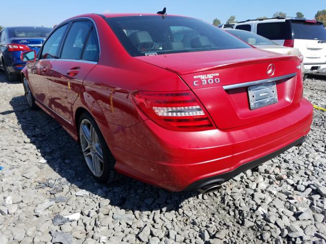 Photo 2 VIN: WDDGF8AB2DR287831 - MERCEDES-BENZ C 300 4MAT 