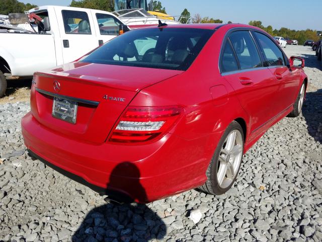 Photo 3 VIN: WDDGF8AB2DR287831 - MERCEDES-BENZ C 300 4MAT 