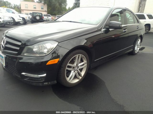 Photo 1 VIN: WDDGF8AB2EA893176 - MERCEDES-BENZ C-CLASS 