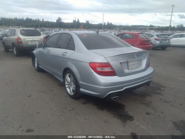 Photo 2 VIN: WDDGF8AB2EA929769 - MERCEDES-BENZ C-CLASS 