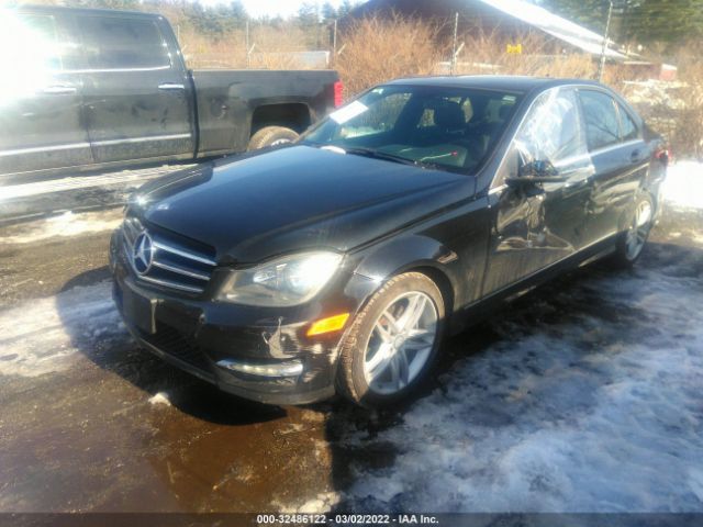 Photo 1 VIN: WDDGF8AB2EA941159 - MERCEDES-BENZ C-CLASS 