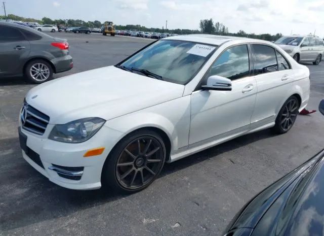 Photo 1 VIN: WDDGF8AB2EA945177 - MERCEDES-BENZ C-CLASS 