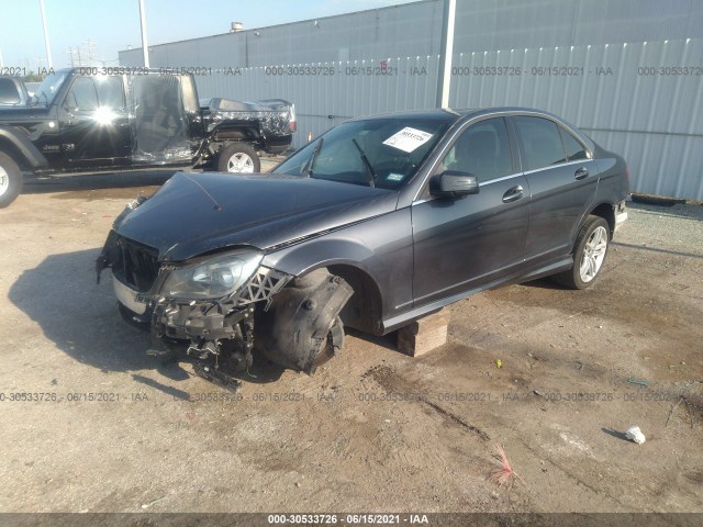 Photo 1 VIN: WDDGF8AB2EG222877 - MERCEDES-BENZ C-CLASS 