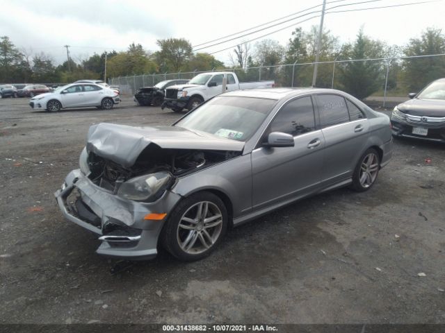 Photo 1 VIN: WDDGF8AB2ER303124 - MERCEDES-BENZ C-CLASS 