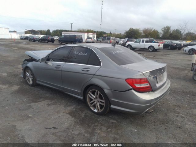 Photo 2 VIN: WDDGF8AB2ER303124 - MERCEDES-BENZ C-CLASS 