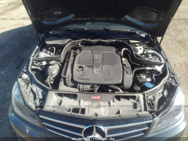 Photo 9 VIN: WDDGF8AB2ER304029 - MERCEDES-BENZ C-CLASS 