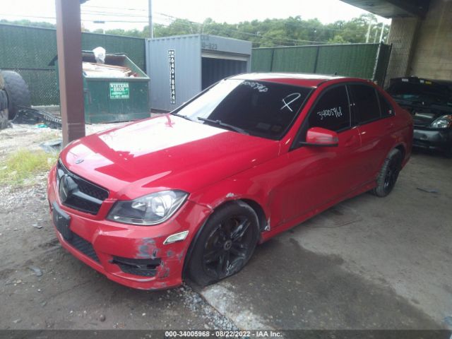 Photo 1 VIN: WDDGF8AB2ER304614 - MERCEDES-BENZ C-CLASS 