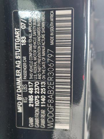 Photo 11 VIN: WDDGF8AB2ER306797 - MERCEDES-BENZ C 300 4MAT 