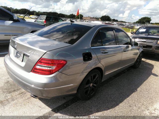 Photo 3 VIN: WDDGF8AB2ER310090 - MERCEDES-BENZ C-CLASS 