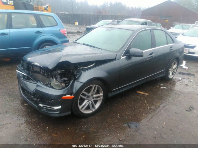 Photo 1 VIN: WDDGF8AB2ER315385 - MERCEDES-BENZ C-CLASS 