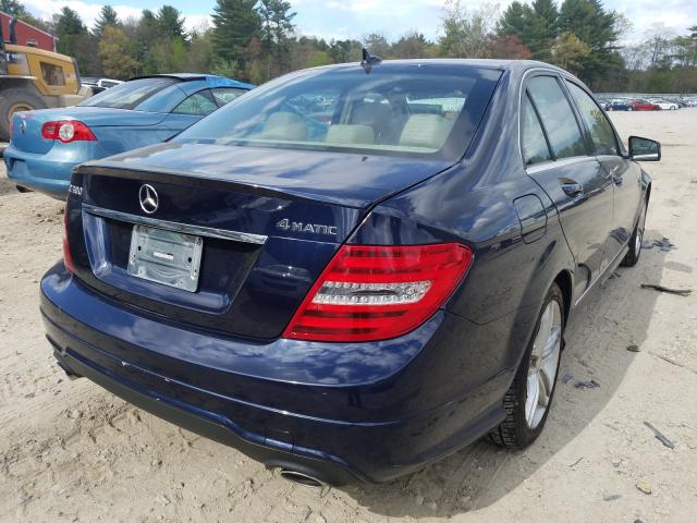 Photo 3 VIN: WDDGF8AB2ER316438 - MERCEDES-BENZ C 300 4MAT 