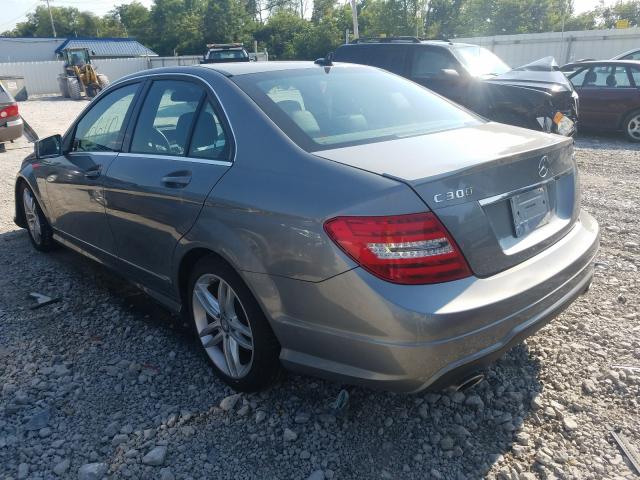 Photo 2 VIN: WDDGF8AB2ER321252 - MERCEDES-BENZ C 300 4MAT 