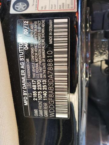 Photo 9 VIN: WDDGF8AB3DA788810 - MERCEDES-BENZ C 300 4MAT 