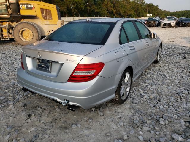 Photo 3 VIN: WDDGF8AB3DG150666 - MERCEDES-BENZ C 300 4MAT 