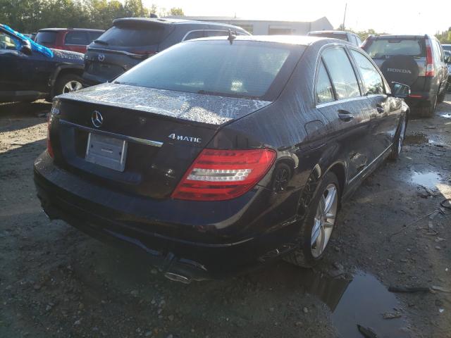 Photo 3 VIN: WDDGF8AB3DR258905 - MERCEDES-BENZ C 300 4MAT 