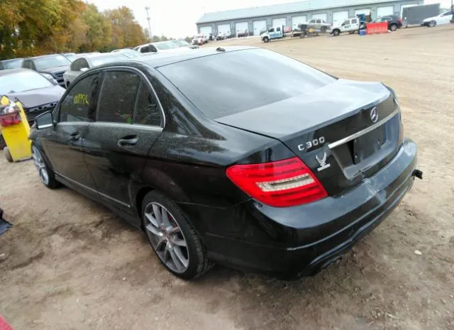 Photo 2 VIN: WDDGF8AB3DR260329 - MERCEDES-BENZ C-CLASS 