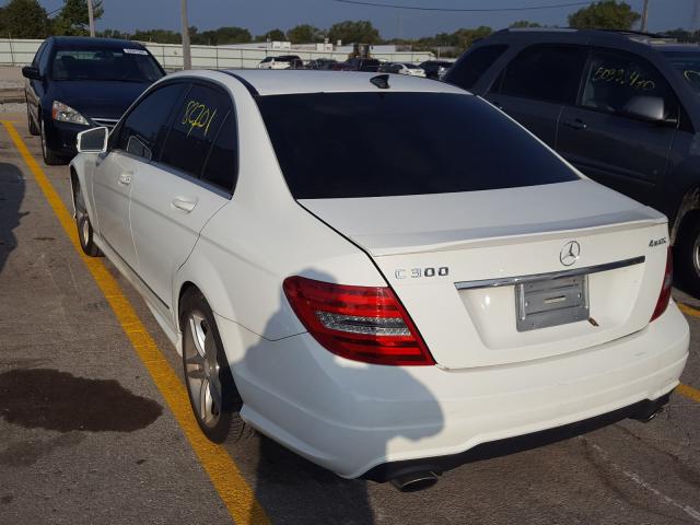 Photo 2 VIN: WDDGF8AB3DR271184 - MERCEDES-BENZ C 300 4MAT 