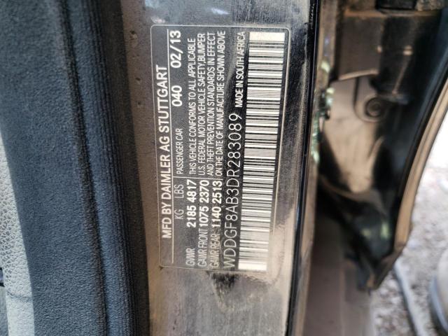 Photo 9 VIN: WDDGF8AB3DR283089 - MERCEDES-BENZ C 300 4MAT 