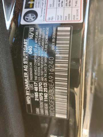 Photo 11 VIN: WDDGF8AB3EA916240 - MERCEDES-BENZ C-CLASS 