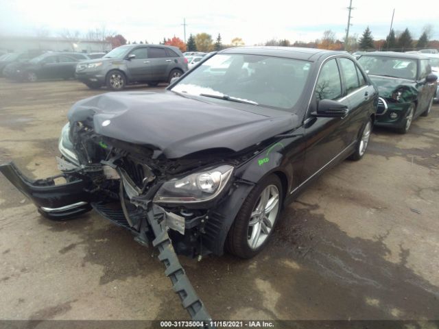 Photo 1 VIN: WDDGF8AB3EA954700 - MERCEDES-BENZ C-CLASS 