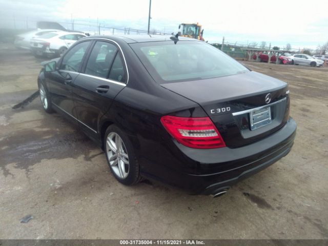 Photo 2 VIN: WDDGF8AB3EA954700 - MERCEDES-BENZ C-CLASS 