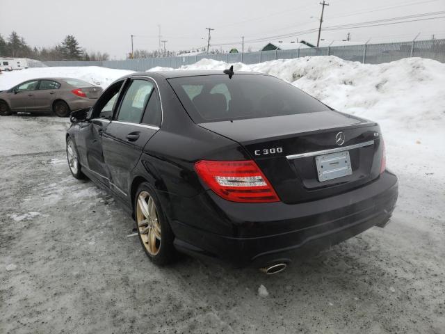 Photo 2 VIN: WDDGF8AB3EG156307 - MERCEDES-BENZ C 300 4MAT 