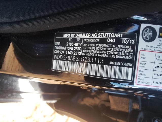 Photo 9 VIN: WDDGF8AB3EG233113 - MERCEDES-BENZ C 300 4MAT 