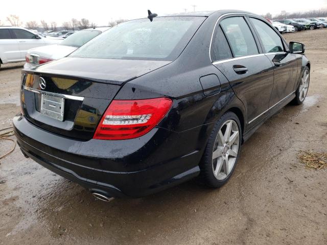 Photo 2 VIN: WDDGF8AB3EG240272 - MERCEDES-BENZ C-CLASS 