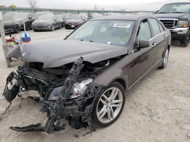 Photo 1 VIN: WDDGF8AB3ER317064 - MERCEDES-BENZ C 300 4MAT 