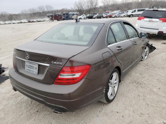 Photo 3 VIN: WDDGF8AB3ER317064 - MERCEDES-BENZ C 300 4MAT 