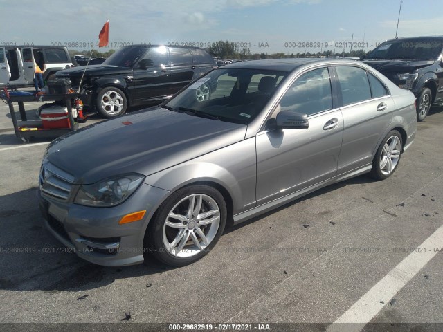 Photo 1 VIN: WDDGF8AB4DA787133 - MERCEDES-BENZ C-CLASS 