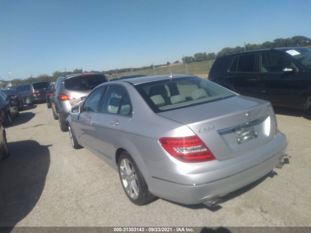 Photo 2 VIN: WDDGF8AB4DA813682 - MERCEDES-BENZ C-CLASS 