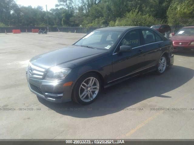 Photo 1 VIN: WDDGF8AB4DA834628 - MERCEDES-BENZ C-CLASS 