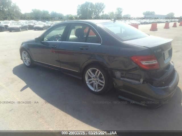 Photo 2 VIN: WDDGF8AB4DA834628 - MERCEDES-BENZ C-CLASS 