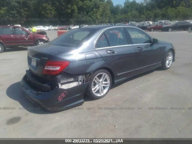 Photo 3 VIN: WDDGF8AB4DA834628 - MERCEDES-BENZ C-CLASS 